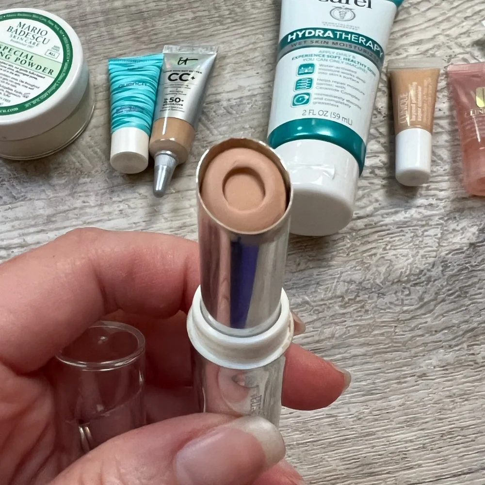 Gently used skincare and makeup bag